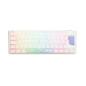Teclado Mecánico Blanco Ducky One 3 Mini 60% - RGB, Hot Swap