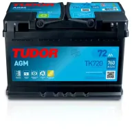 Batería AGM 72Ah 760A Tudor TK720 - Potente y Duradera