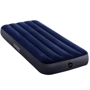 Colchón hinchable Dura-Beam azul para camping y acampada