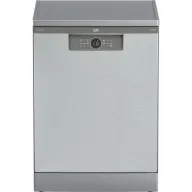 Lavavajillas Beko BDFN26550XC de Acero Inoxidable, 15 Cubiertos
