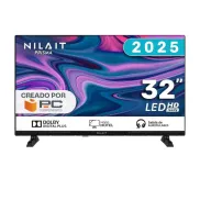 Televisor LED HD 32" Nilait Prisma 32HC7002N Sin Marco