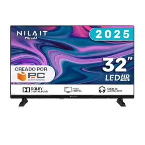 Televisor LED HD 32" Nilait Prisma 32HC7002N Sin Marco