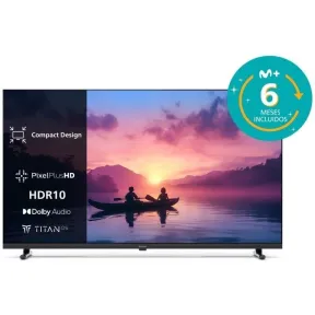 Philips LED 24" 24PHS6000 HD Ready con Dolby Audio y HDR10