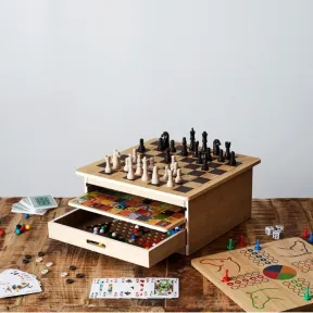 10 en 1 Deluxe Juego de Madera