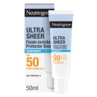 Protector Solar Facial Neutrogena Ultra Sheer SPF50 50 ml
