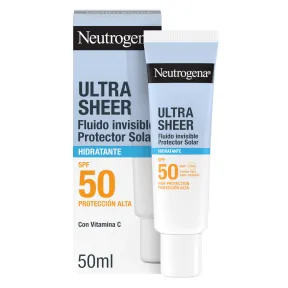 Protector Solar Facial Neutrogena Ultra Sheer SPF50 50 ml