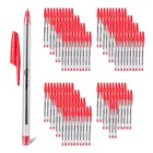 Bolígrafos rojos Amazon Basics, paquete de 144, 1 mm