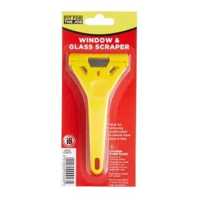 Raspador de Ventana y Vidrio 63mm - Fit For The Job