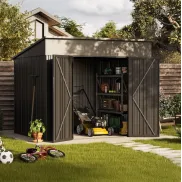 Caseta de metal doble puerta Pioneer Y70 5.66 m2 256x215x221 cm
