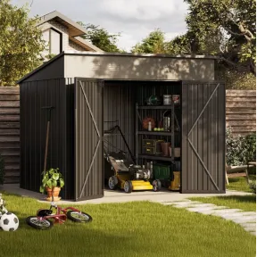 Caseta de metal doble puerta Pioneer Y70 5.66 m2 256x215x221 cm