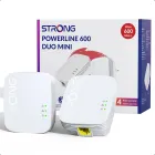 Adaptador Powerline 600 AV600 - Plug & Play, 600Mbps