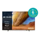 Televisor Philips 43" QLED 4K UHD con Dolby Atmos y Alexa
