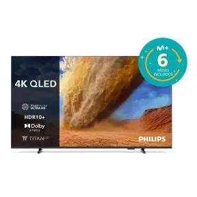 Televisor Philips 43" QLED 4K UHD con Dolby Atmos y Alexa