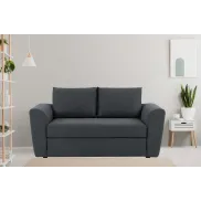 Sofá cama gris oscuro de 2 plazas TWILL