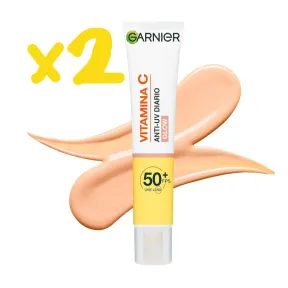 Garnier Fluido Diario Antimanchas Vitamina C FPS50+ Glow