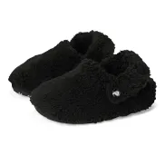 Pantuflas Unisex Niños Crocs Classic Cozzzy Negro 2324 EU