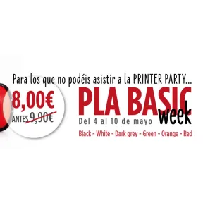 Smart Materials: PLA básico a 8€ hasta el 10 de mayo