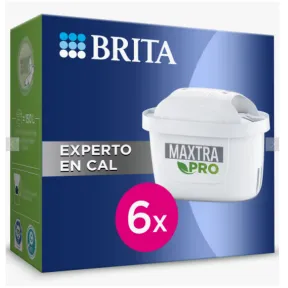 Filtros BRITA MAXTRA PRO para Agua Dura | Pack de 6 Unidades