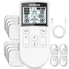 Electroestimulador Muscular GHTENS 5 en 1 Profesional Recargable