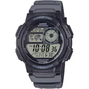 Reloj digital unisex juvenil Casio con esfera negra