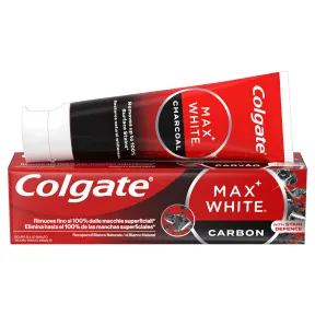 Pasta de dientes Colgate Max White con carbón activado 4 x 75 ml