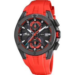 Reloj Analógico Rojo LOTUS Hombre - Resistente al Agua 10 ATM