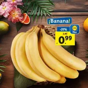 Fruta amarilla: la banana deliciosa