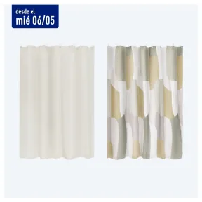 Ducha: Cortina para Baño Decorativa
