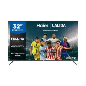 Smart TV Haier 32" Full HD HDR Dolby Audio Android 11