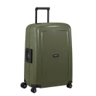 Maleta Spinner M de Samsonite S'Cure 69 cm, Verde Oliva