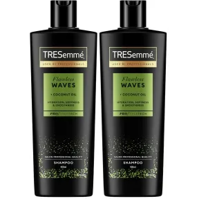 Champú Nutrición para Ondas y Rizos TRESemmé 400 ml (2 unidades)