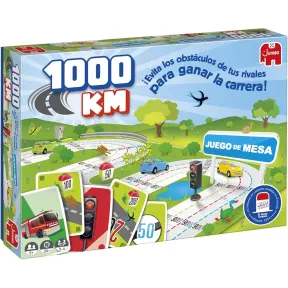 Juego familiar e infantil Diset Jumbo - 1000 KM - 2+ jugadores