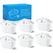 Filtros de agua Brita: Pack de 6 compatibles
