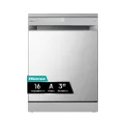 Lavavajillas Hisense HS673A90X, 16 servicios, Wi-Fi, 7 programas