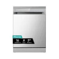 Lavavajillas Hisense HS673A90X, 16 servicios, Wi-Fi, 7 programas