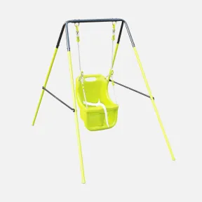 Columpio verde para bebés
