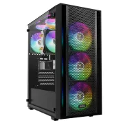 Caja Gaming Aura GC2 Elite ARGB de Gamdias con Cristal Templado