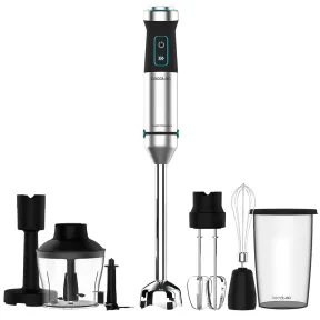 Batidora de mano 1500W CrossBlades Cecotec Power TitanBlack