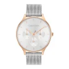 Reloj Multifunción de Mujer Calvin Klein con Correa de Acero