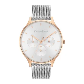 Reloj Multifunción de Mujer Calvin Klein con Correa de Acero