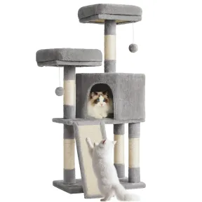 Torre para Gatos Feandrea, Árbol Gris de 115 cm PCT141W01