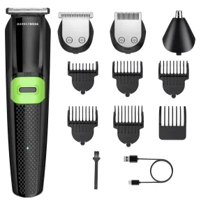 Kit personal todo en uno: recortadora de barba y pelo