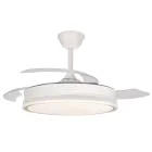 Ventilador de techo PITIJOPO en Negro y Blanco - Akunadecor