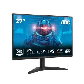 Monitor AOC 27" WQHD 144Hz con Panel IPS Q27B36X
