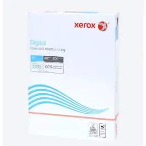 Papel A4 Xerox 80g, 500 hojas para impresora