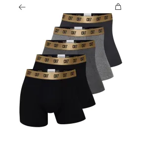 Calzoncillos Cristiano Ronaldo - Pack 5 Tallas Disponibles
