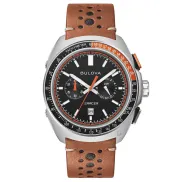Reloj Moderno para Hombre Bulova, Cronógrafo de Cuarzo, Marrón
