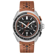 Reloj Moderno para Hombre Bulova, Cronógrafo de Cuarzo, Marrón