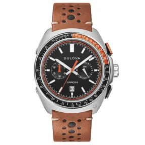 Reloj Moderno para Hombre Bulova, Cronógrafo de Cuarzo, Marrón