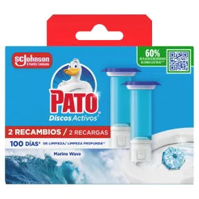 Pato WC Marine: 12 discos que limpian y refrescan